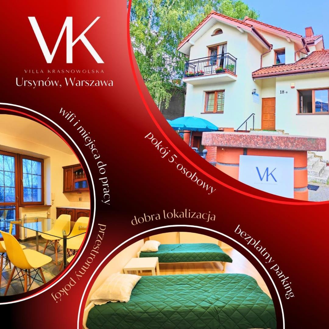 Villa Krasnowolska Airport Varsovia Exterior foto